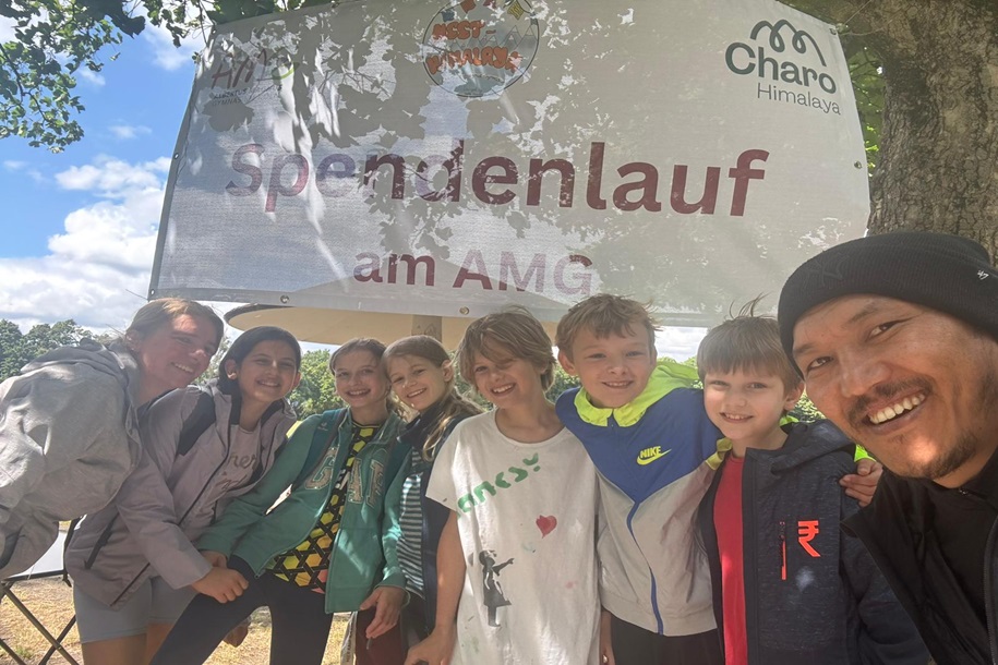 Spendenlauf am AMG